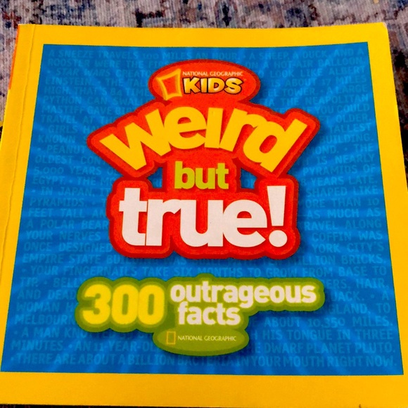 - Kids National Geographic Weird But True!Outrageous Fact Book - Picture 1 of 10